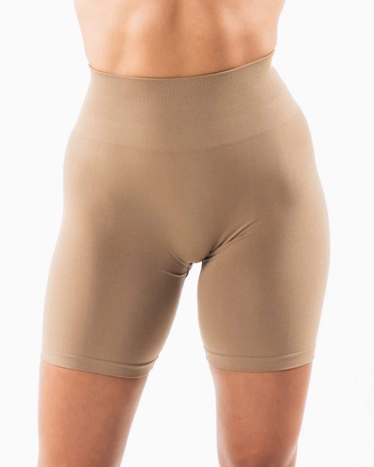 Amplify Ultra-High Rise Biker Short - Chai - Image 3