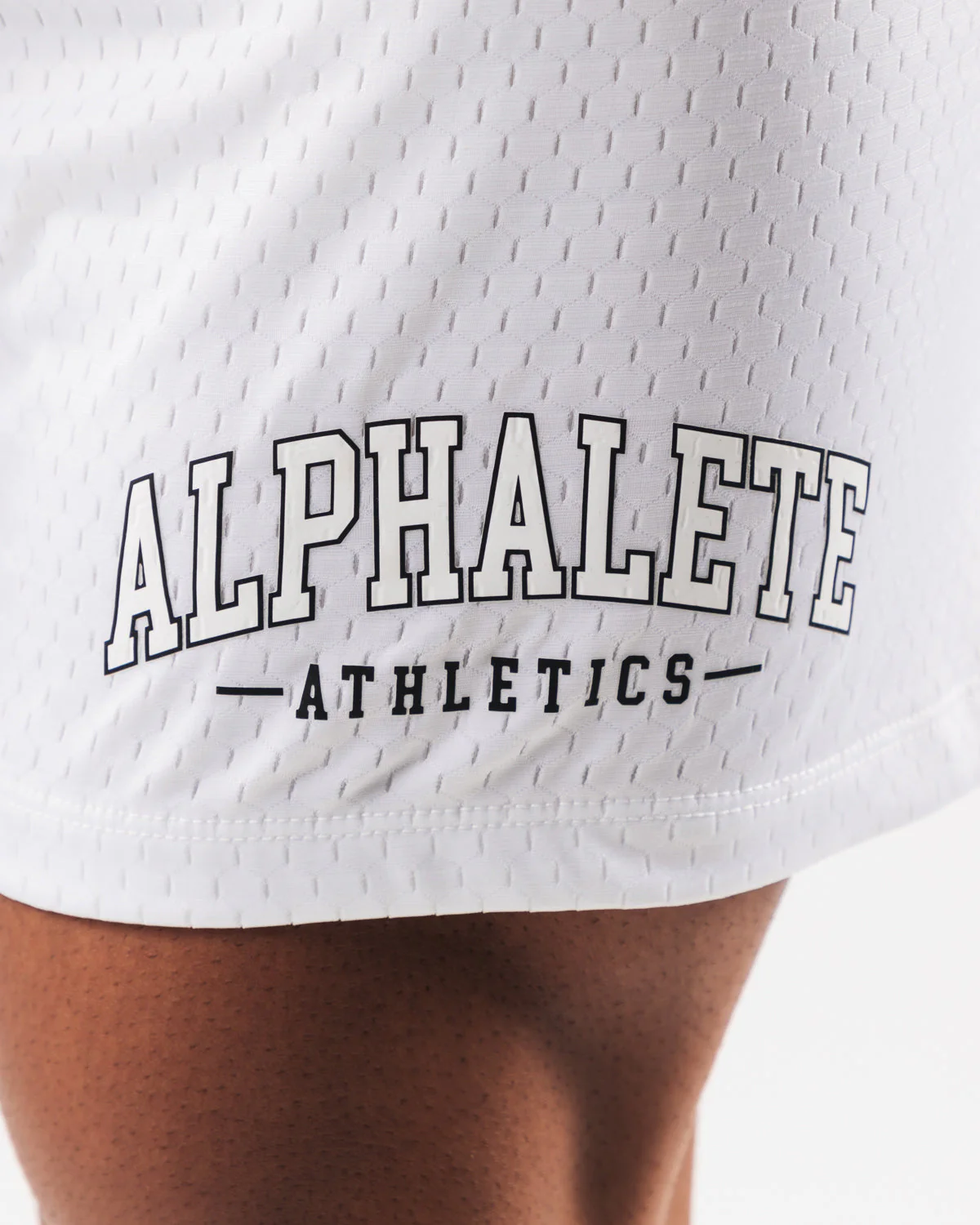 AA Mesh Short 6” - White - Image 6