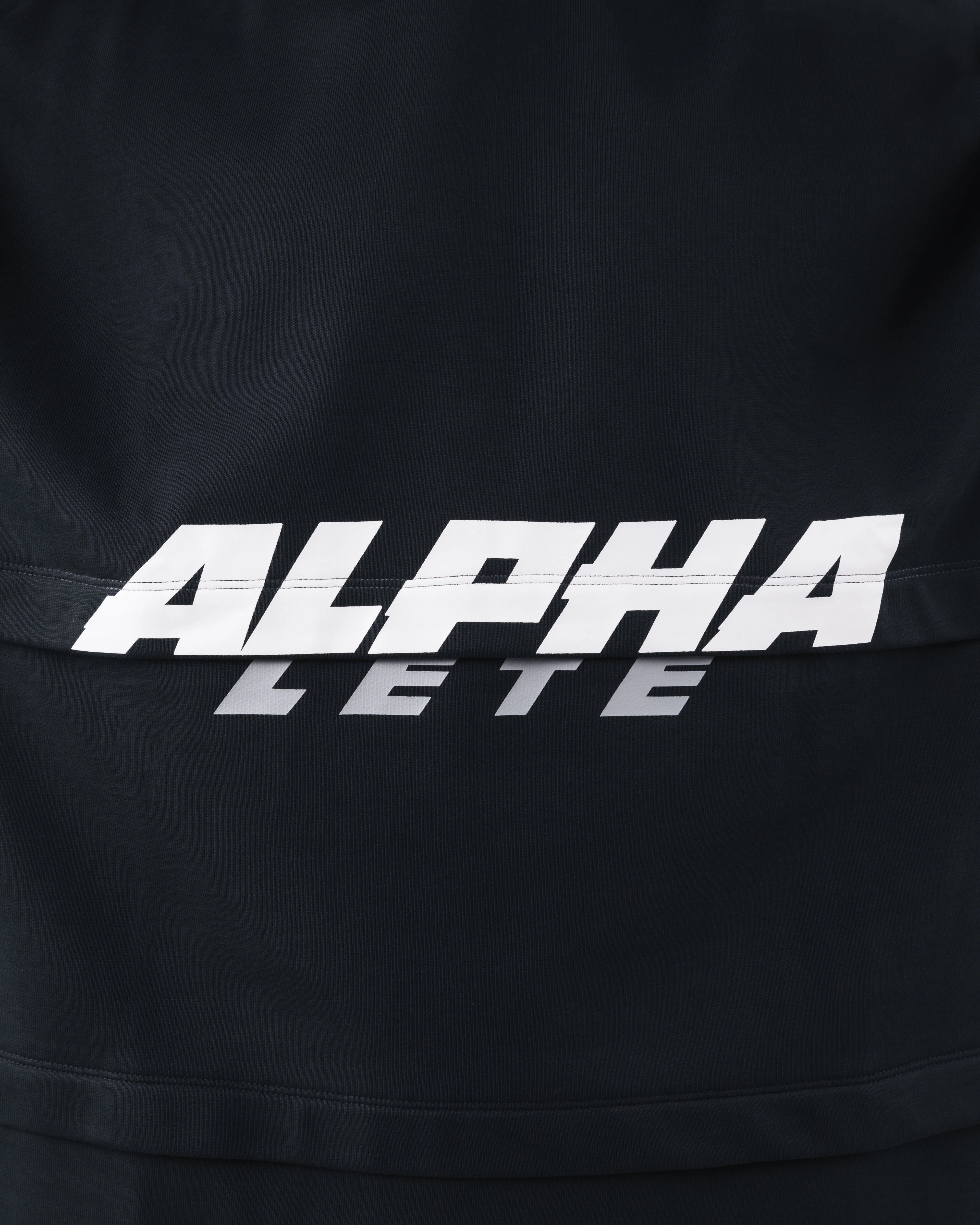 Alpha Layered Hoodie - Black - Image 6
