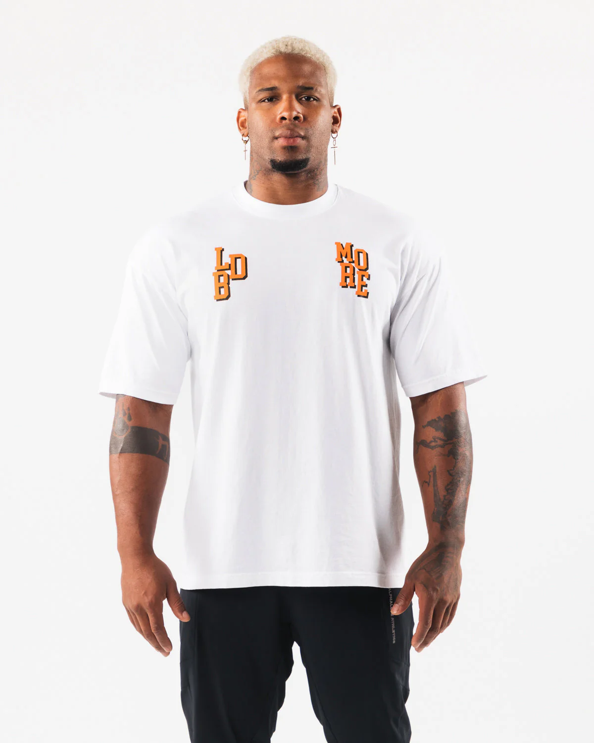 LDB More Letter Tee - White - Image 3