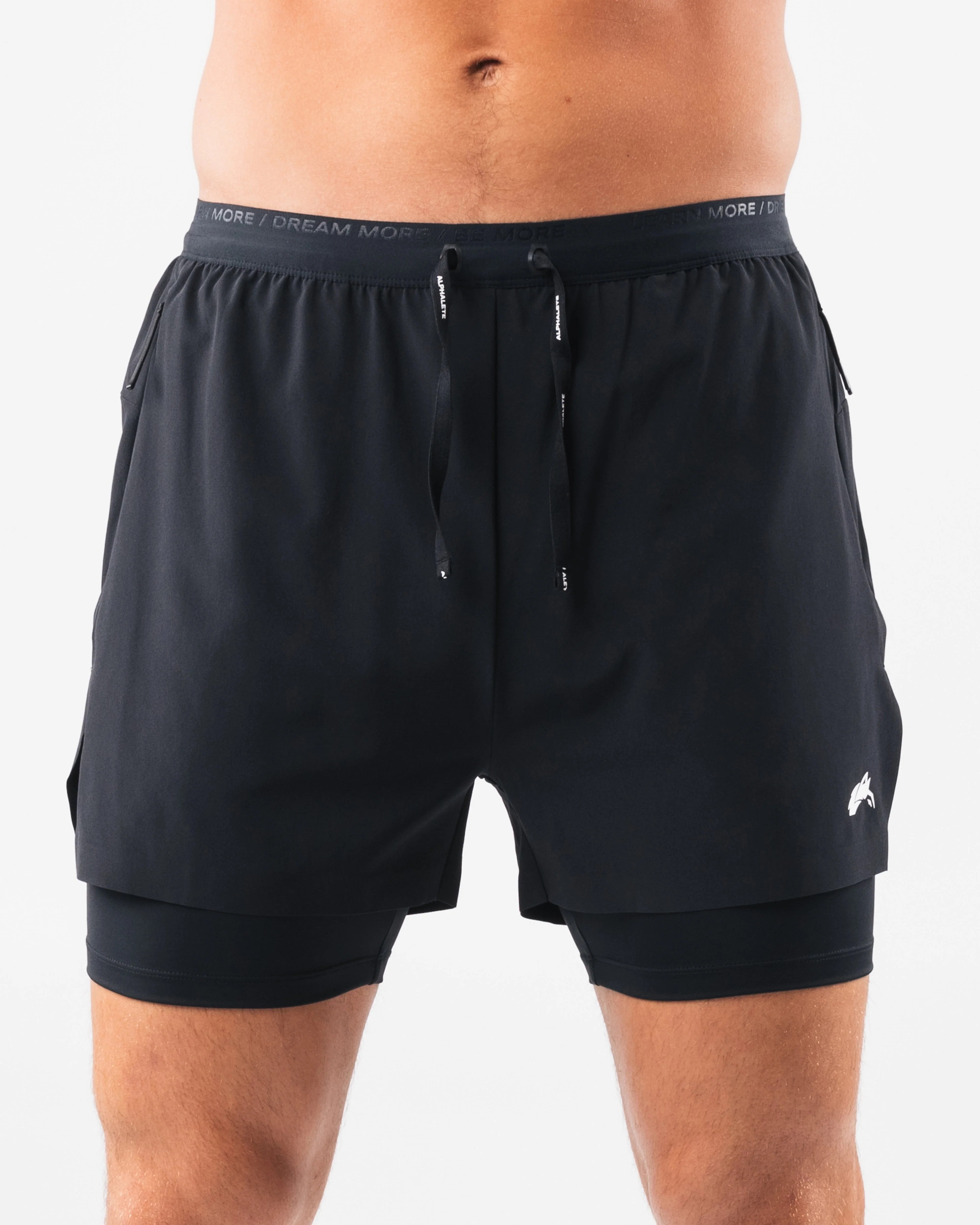 Elite Swift Short 5" - Black - Image 3