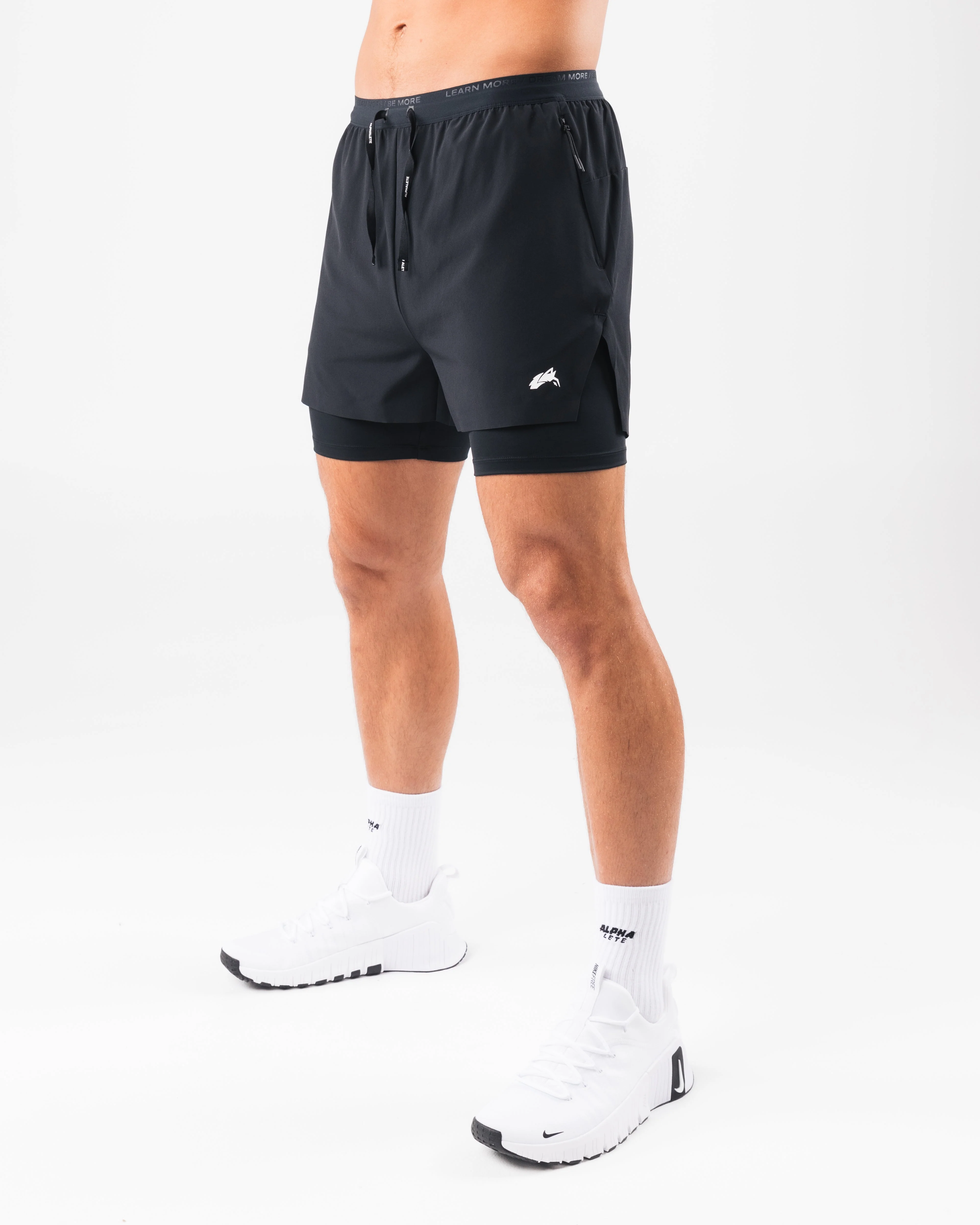 Elite Swift Short 5" - Black - Image 5