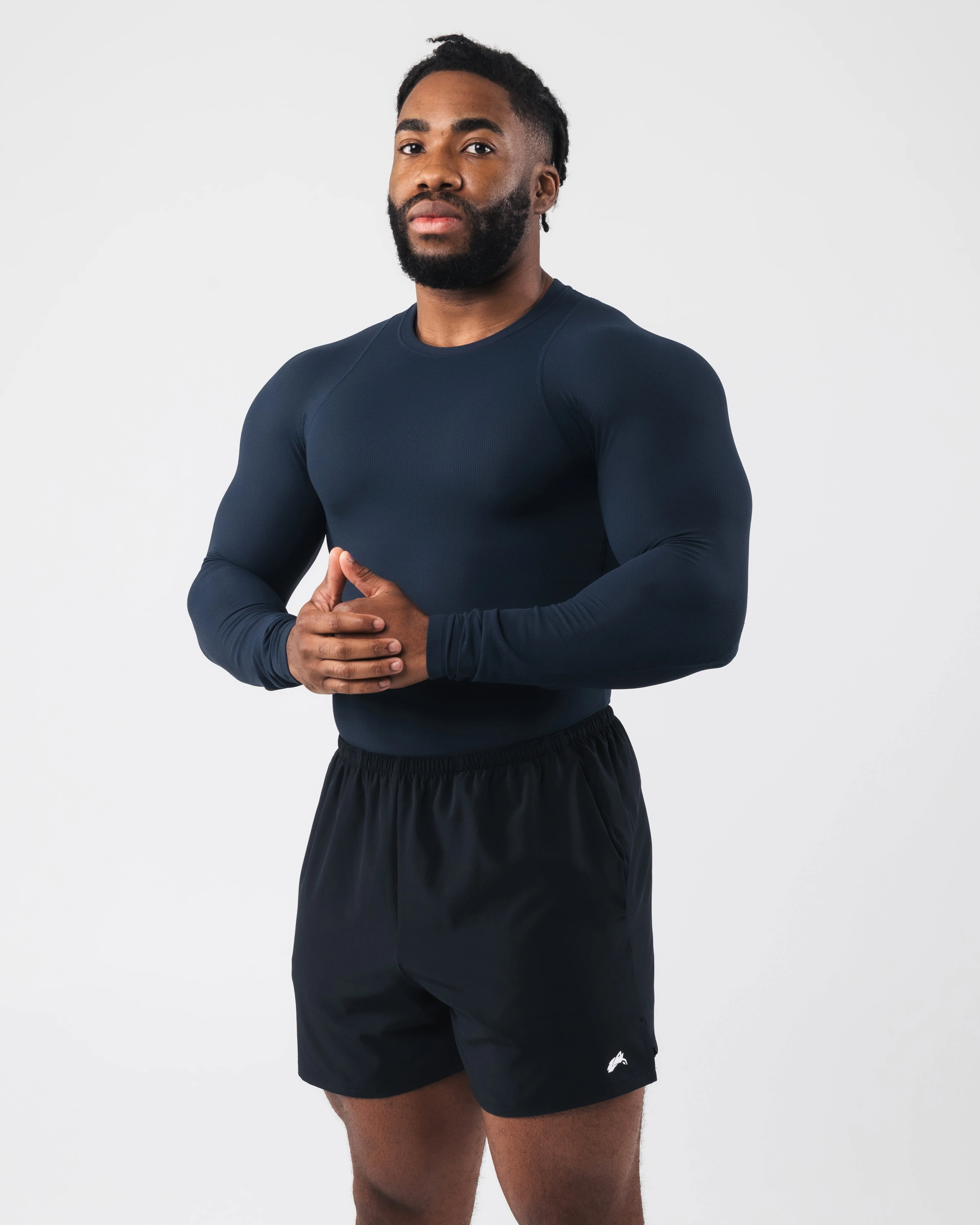 Power Long Sleeve - Deep Navy - Image 3