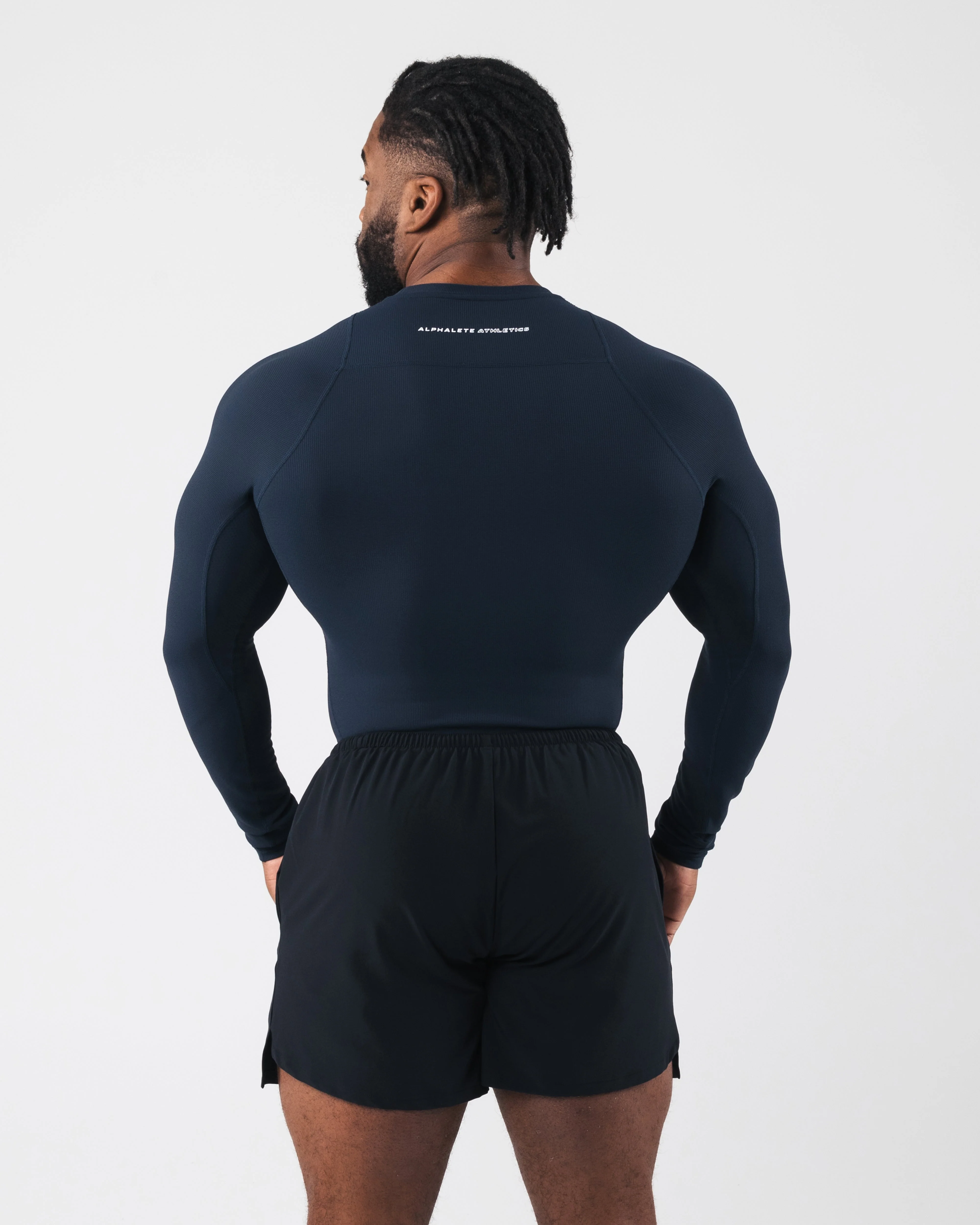 Power Long Sleeve - Deep Navy - Image 4