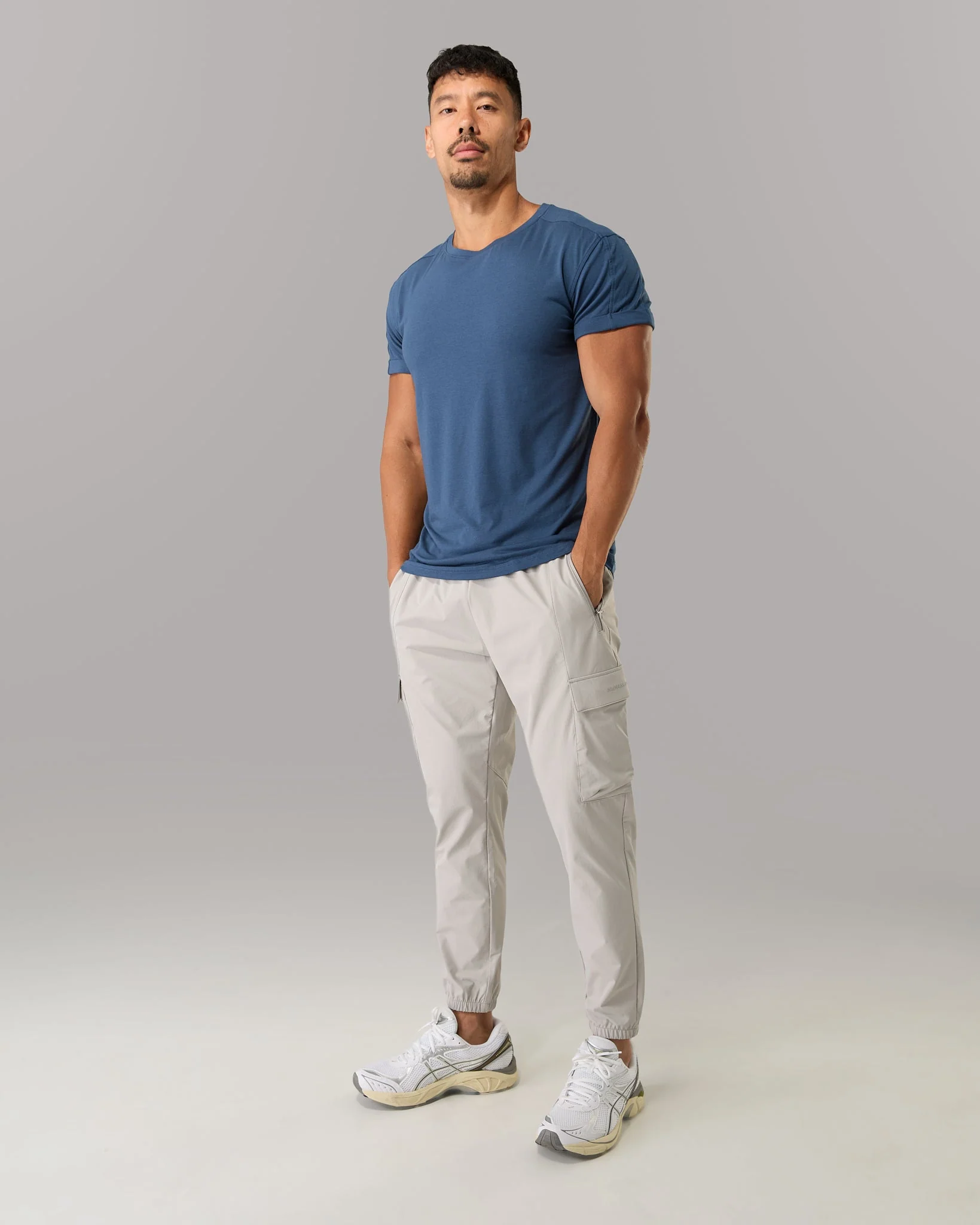 Tech Cargo Pant - Ash - Image 2