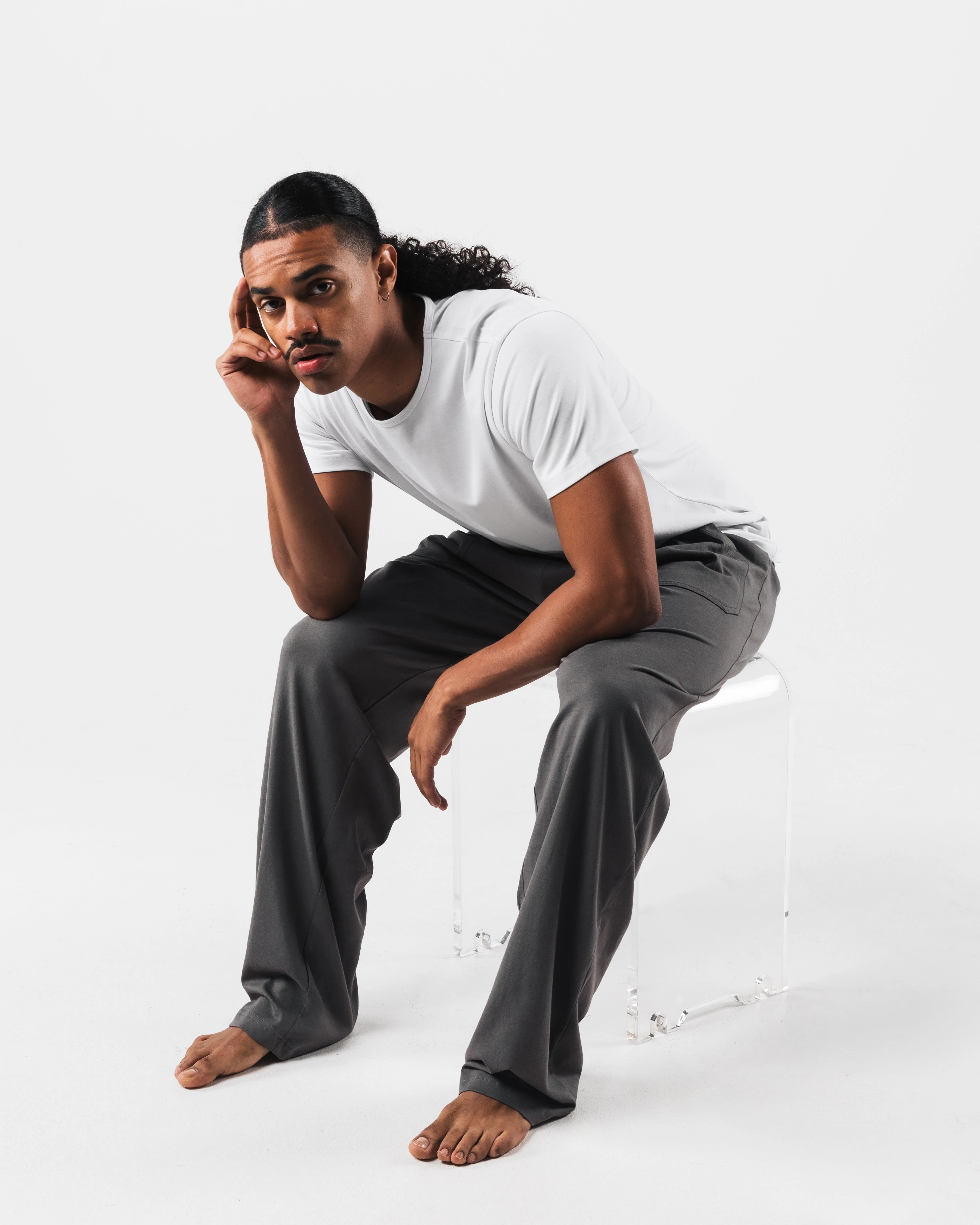 Zero Classic Straight Leg Pant - Grey - Image 2