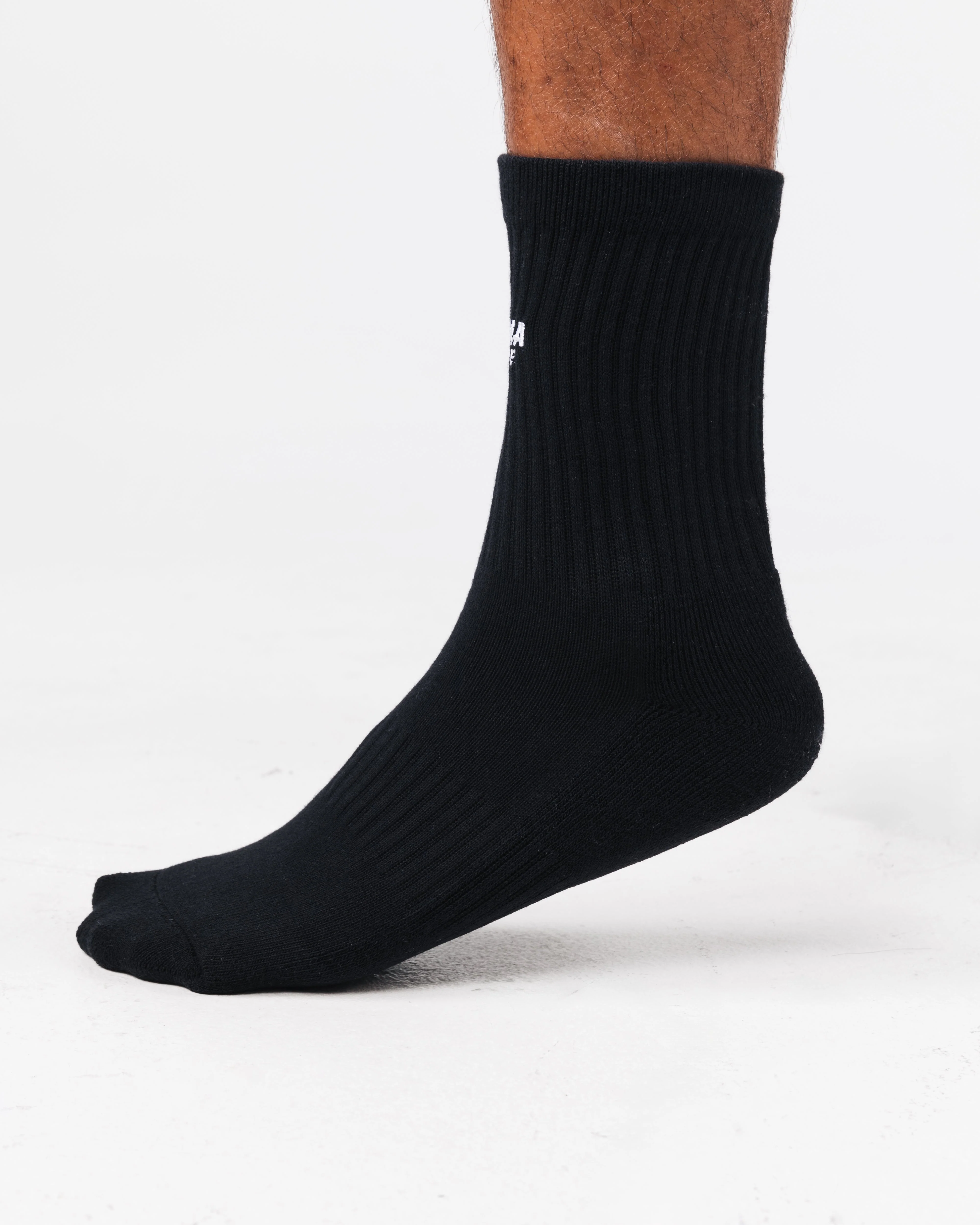 Force Elite Sock 3pk - Black - Image 3