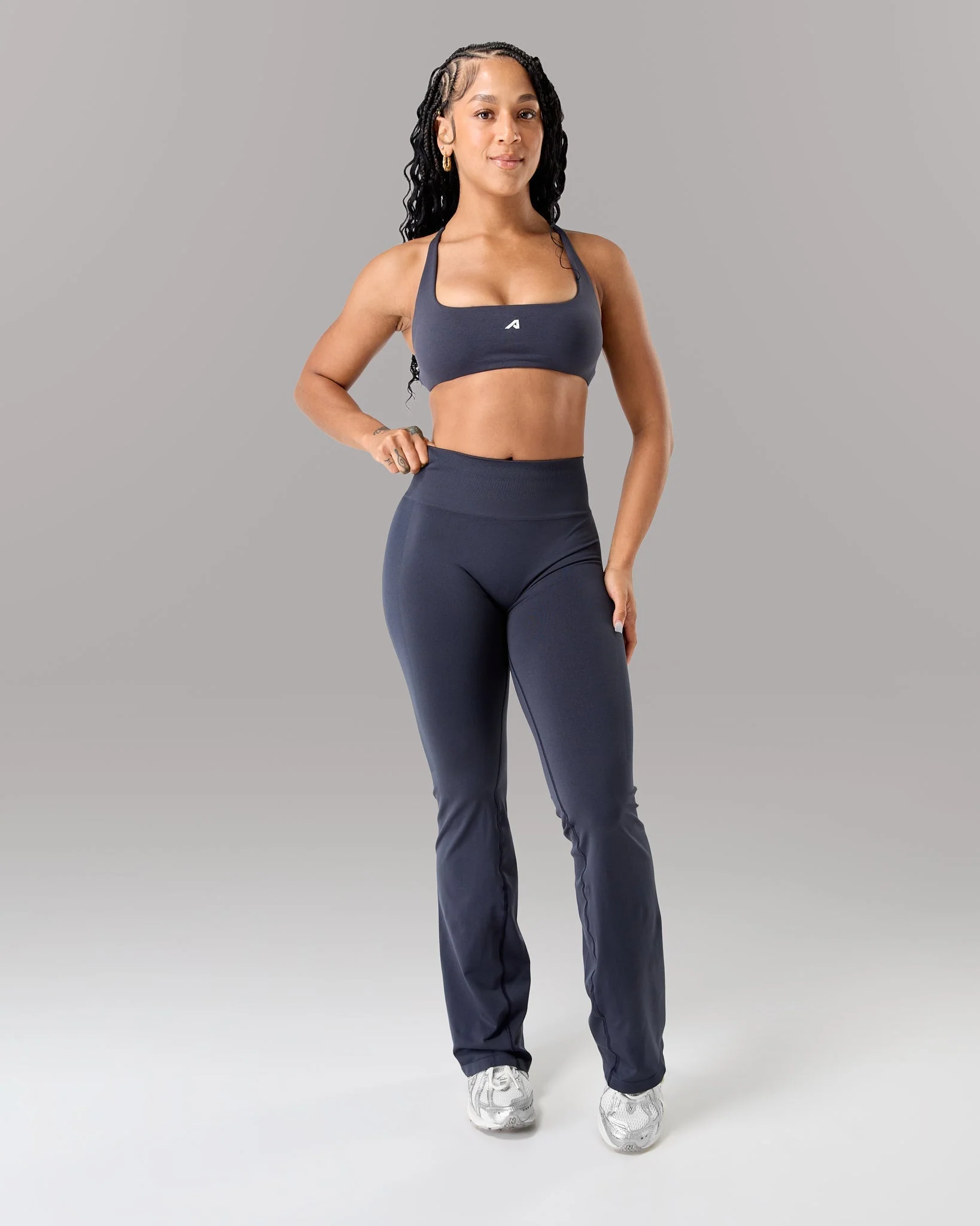 Amplify Ultra-High Rise Flared Pant - Deep Navy - Image 4