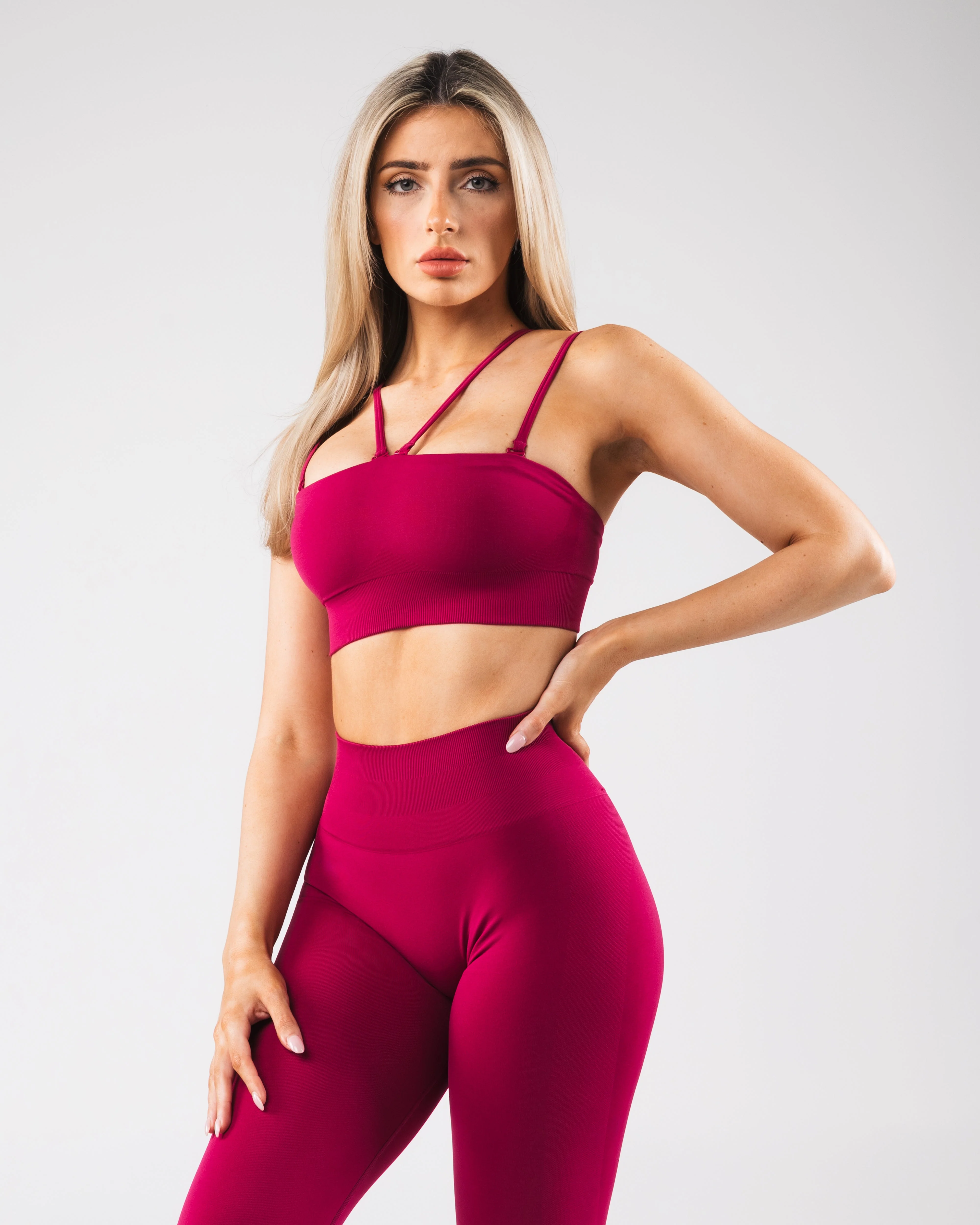 Amplify Gemini Bra - Berry - Image 3