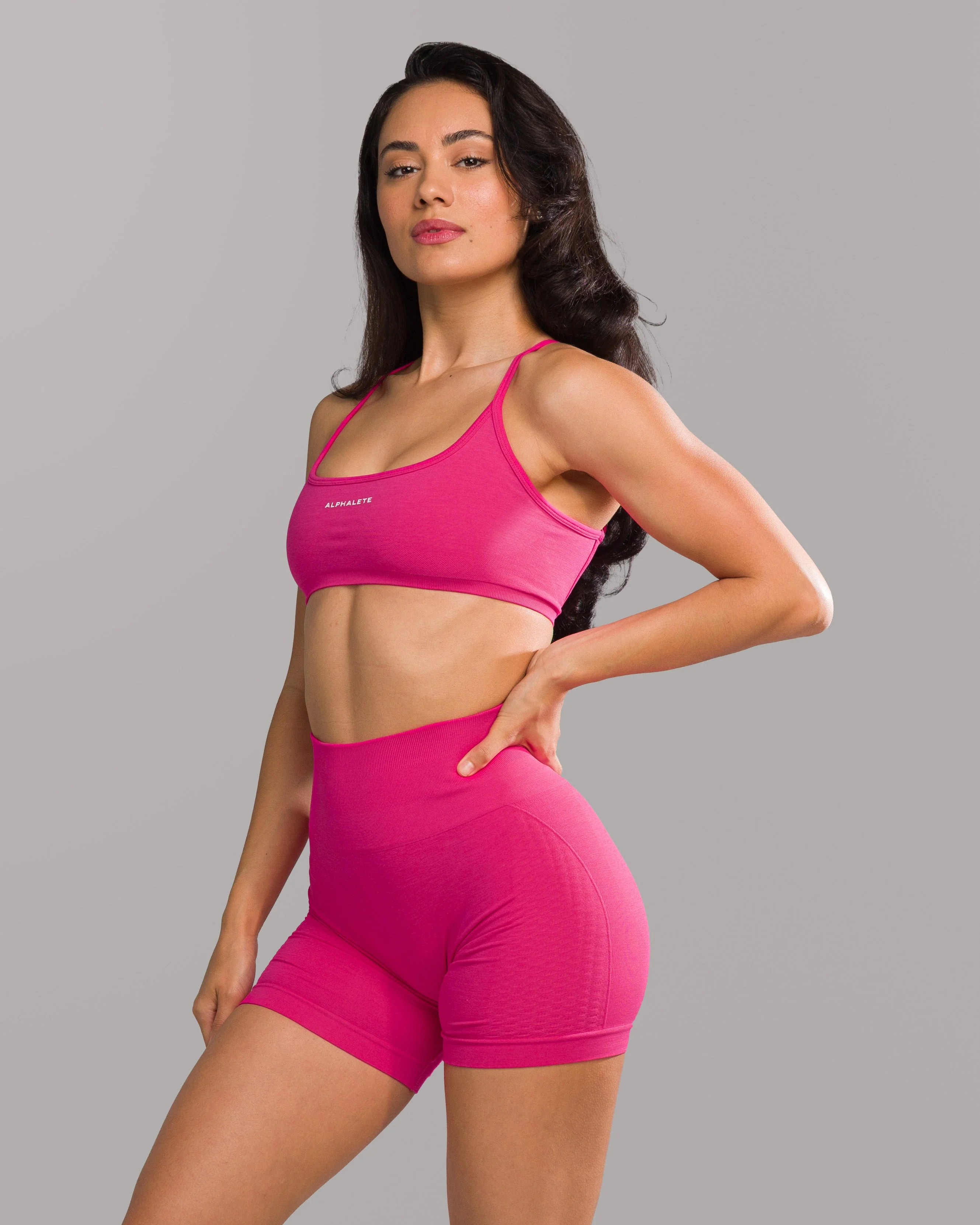 Amplify Open Back Bra - Bloom - Image 2