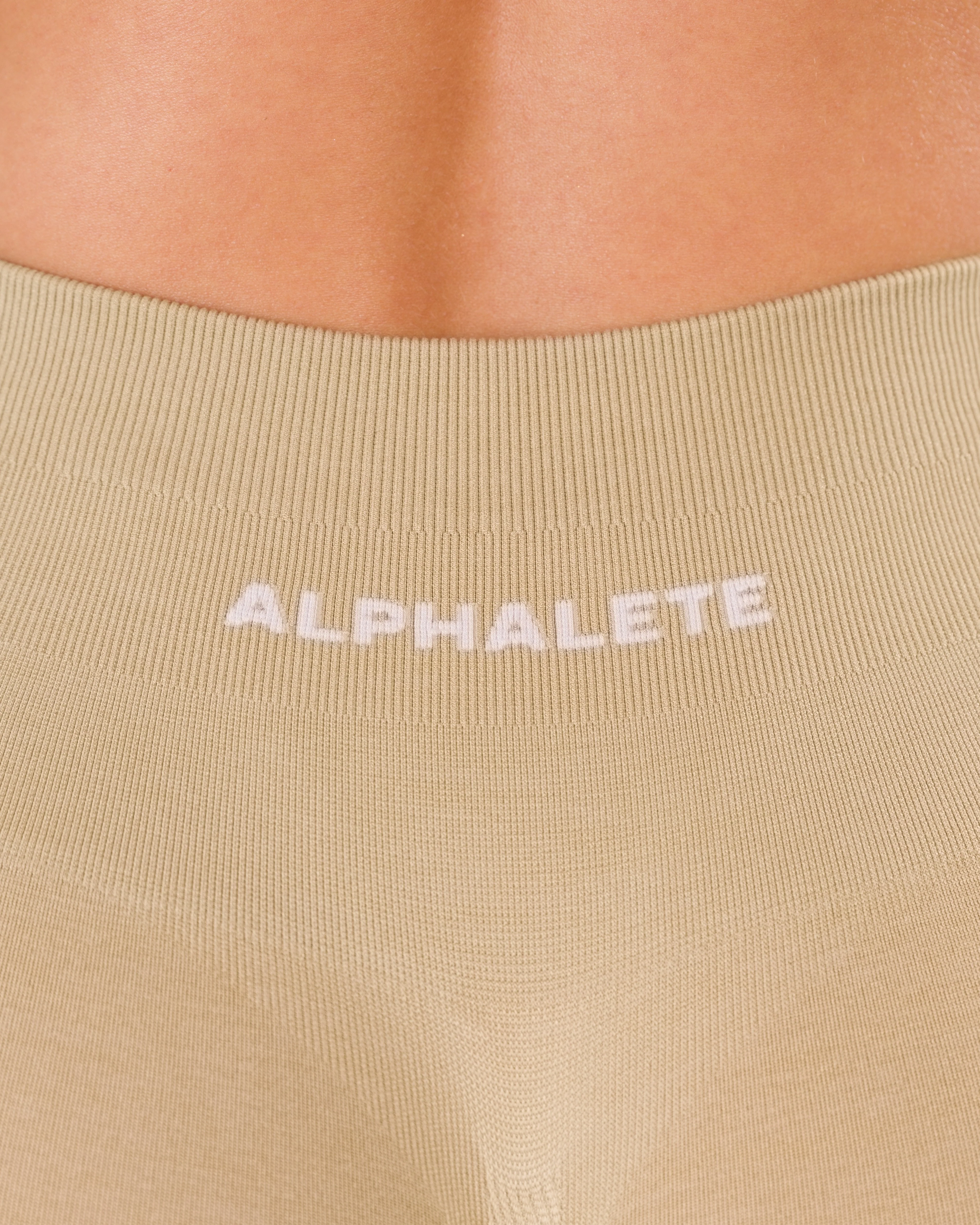 Pump Mid Rise Legging - Sahara w/ Logo - Image 11