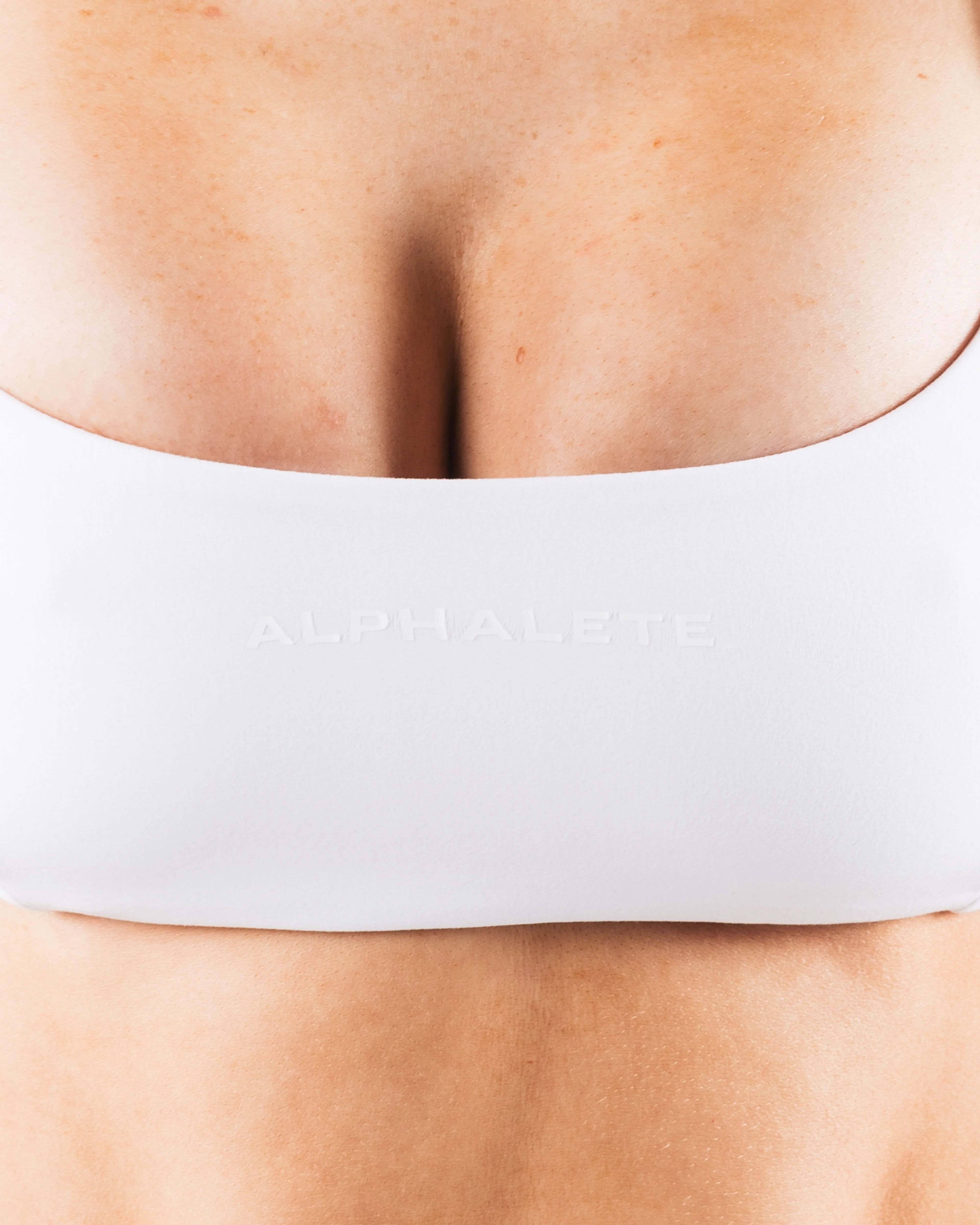 Aura 3 Strap Bra - White - Image 5