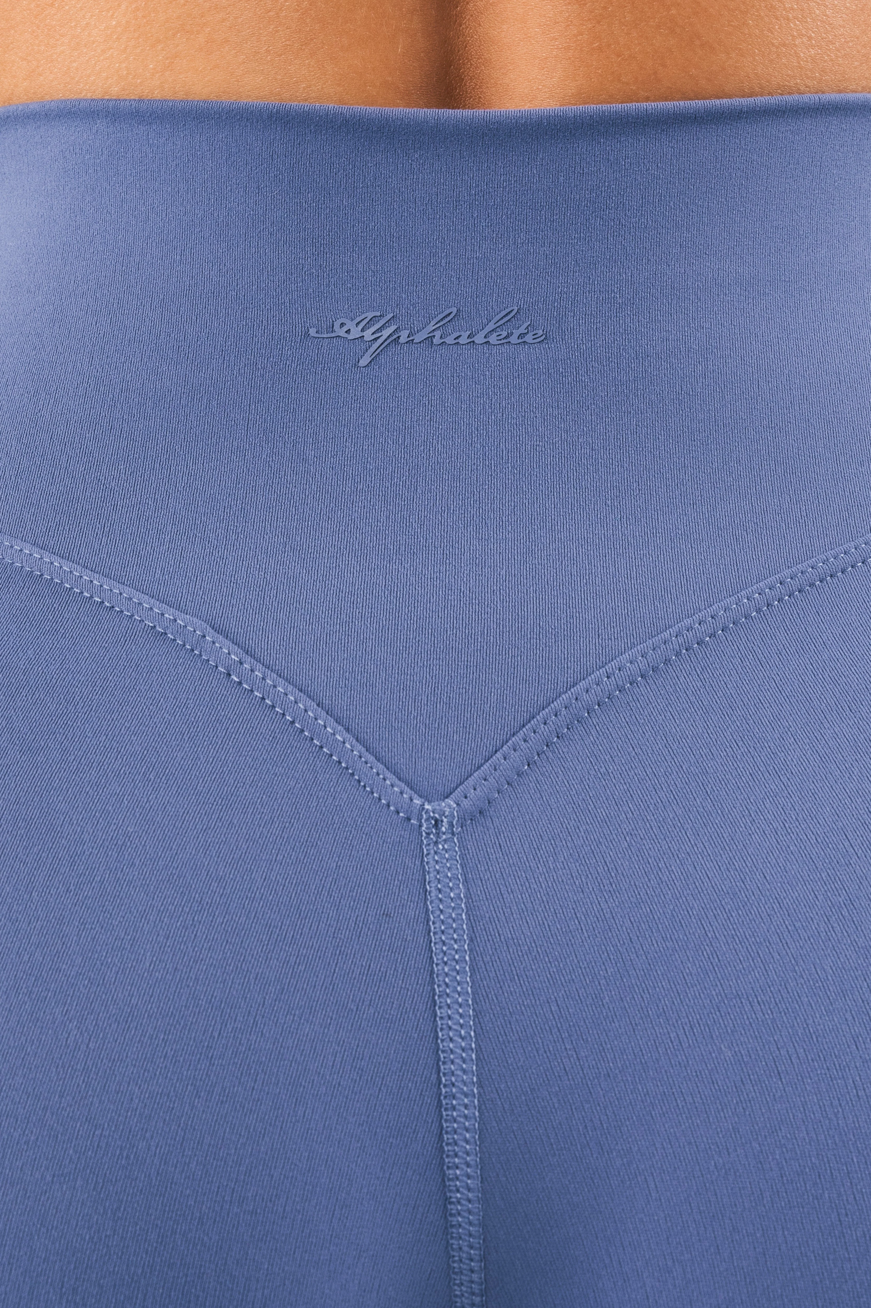 Aura Ultra-High Rise Legging - Dusty Blue - Image 5
