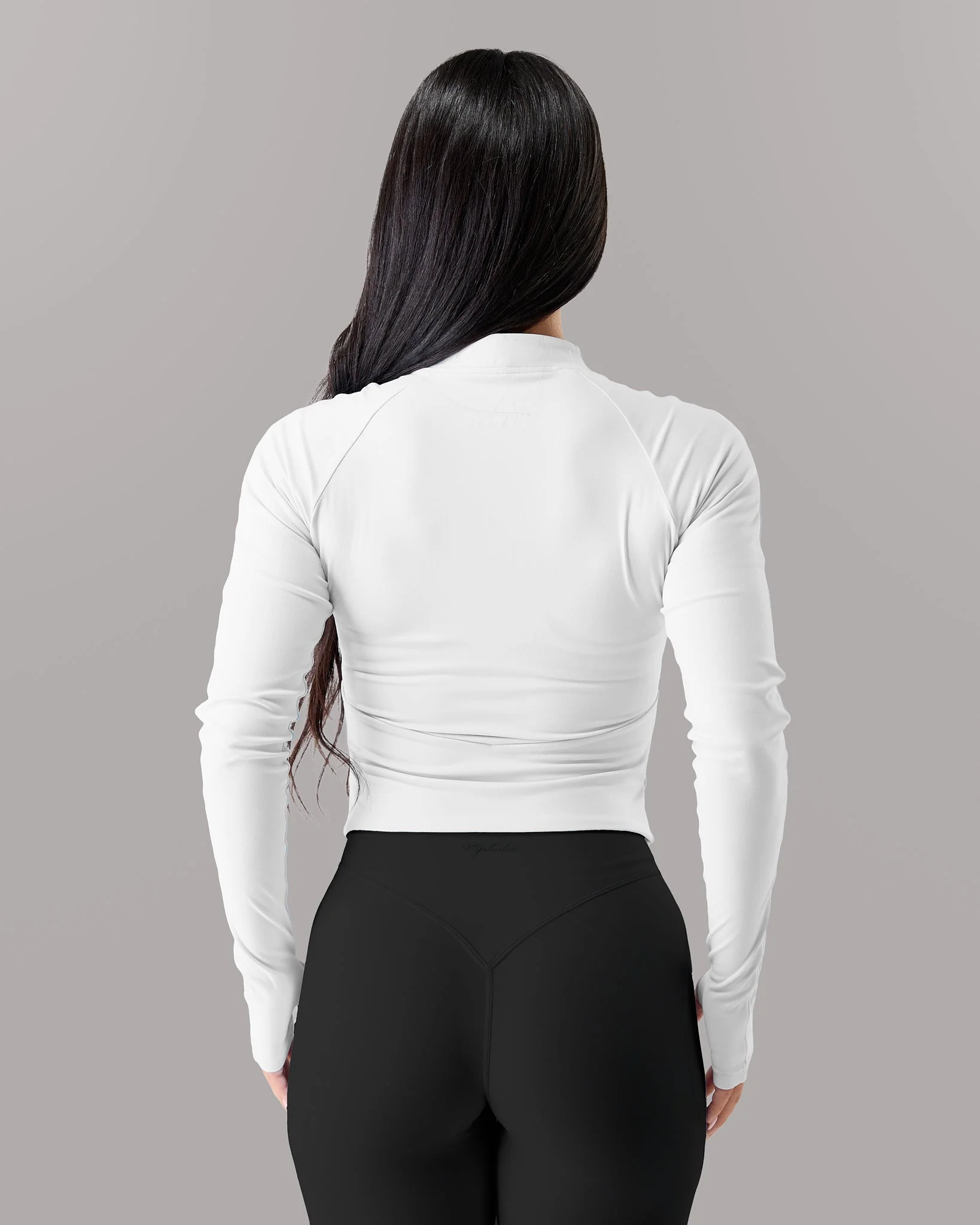 Aura Sculpt Jacket - White - Image 4