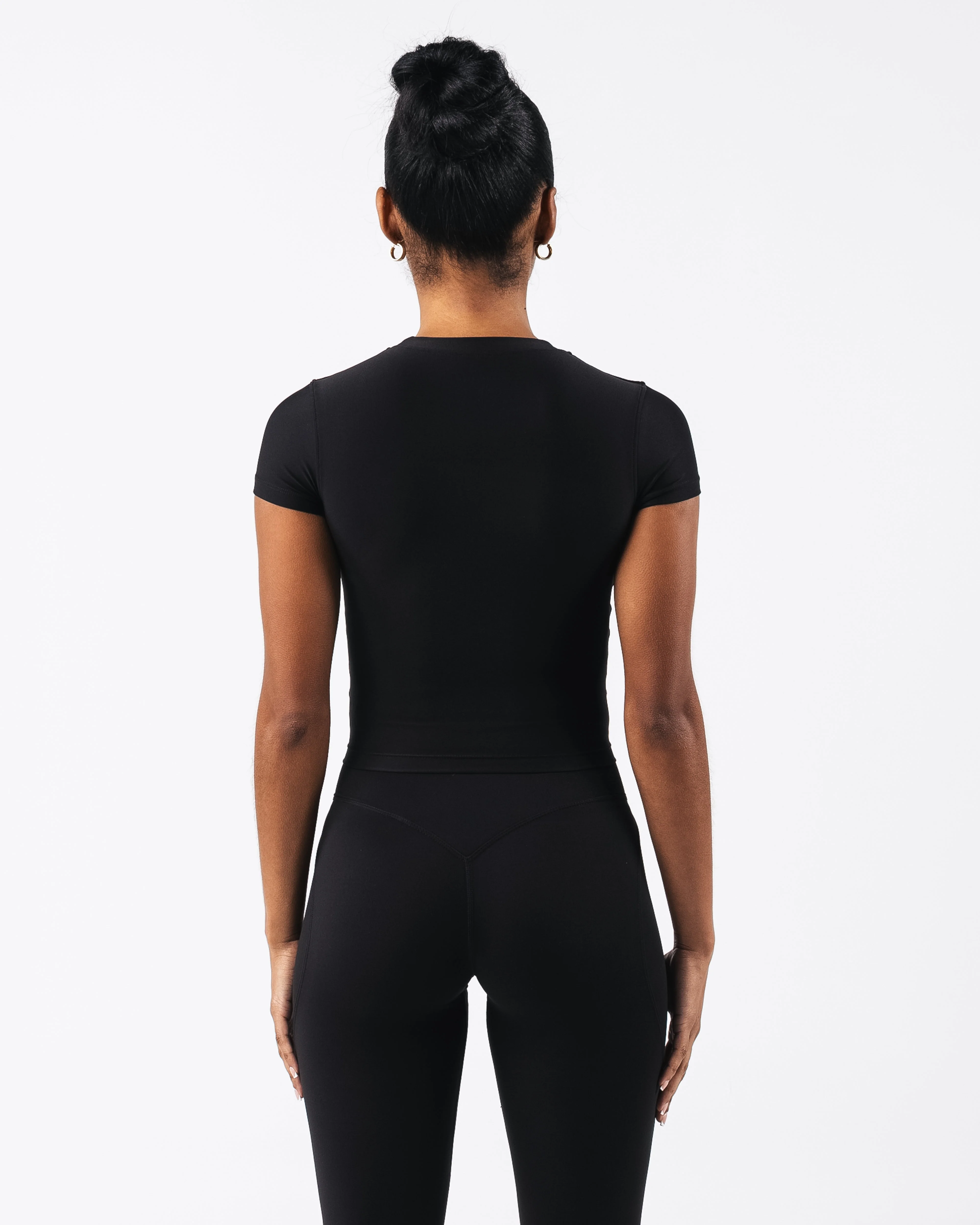 Basics Tee - Black - Image 4
