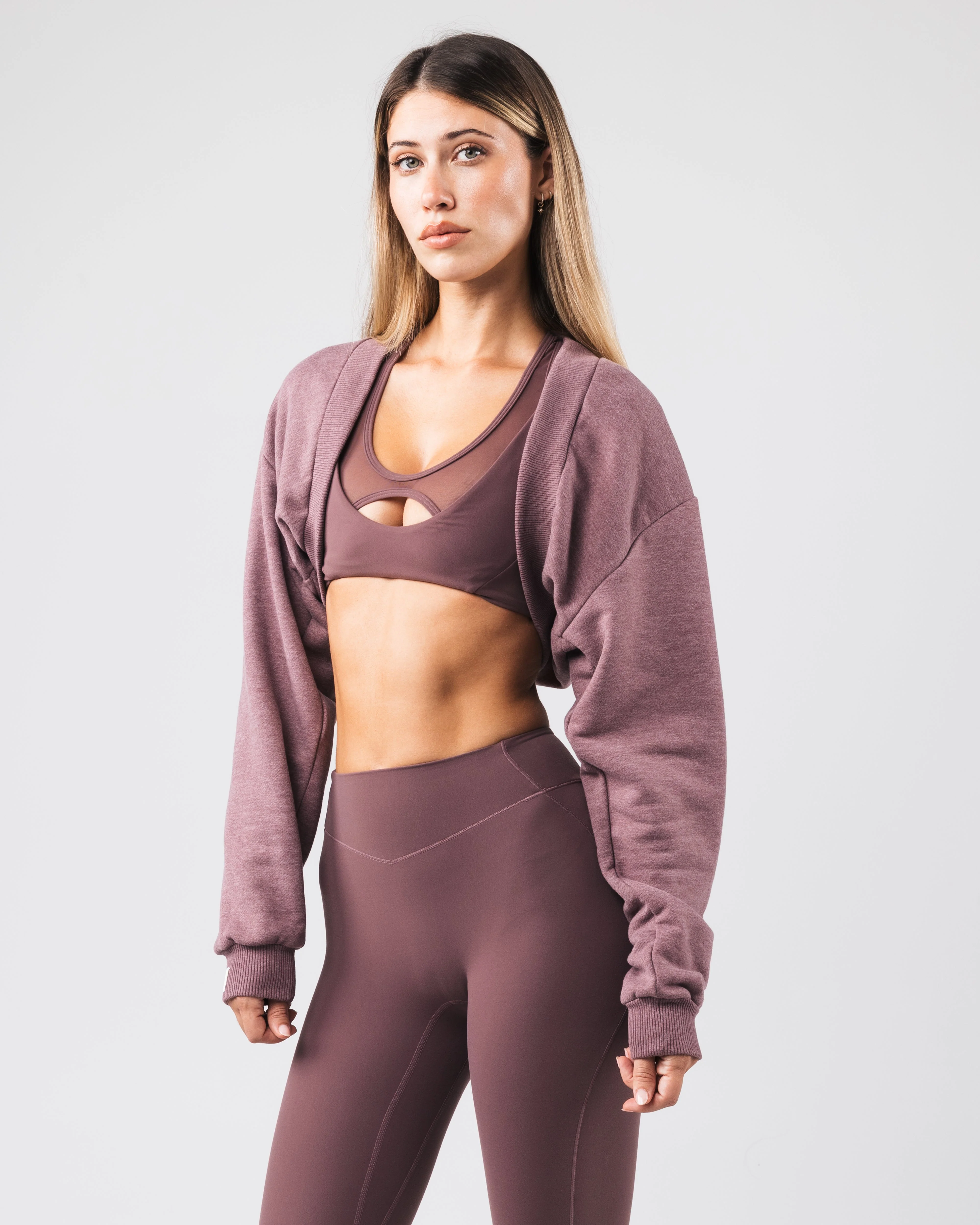 Overlay Shrug - Heather Sugar - Image 6