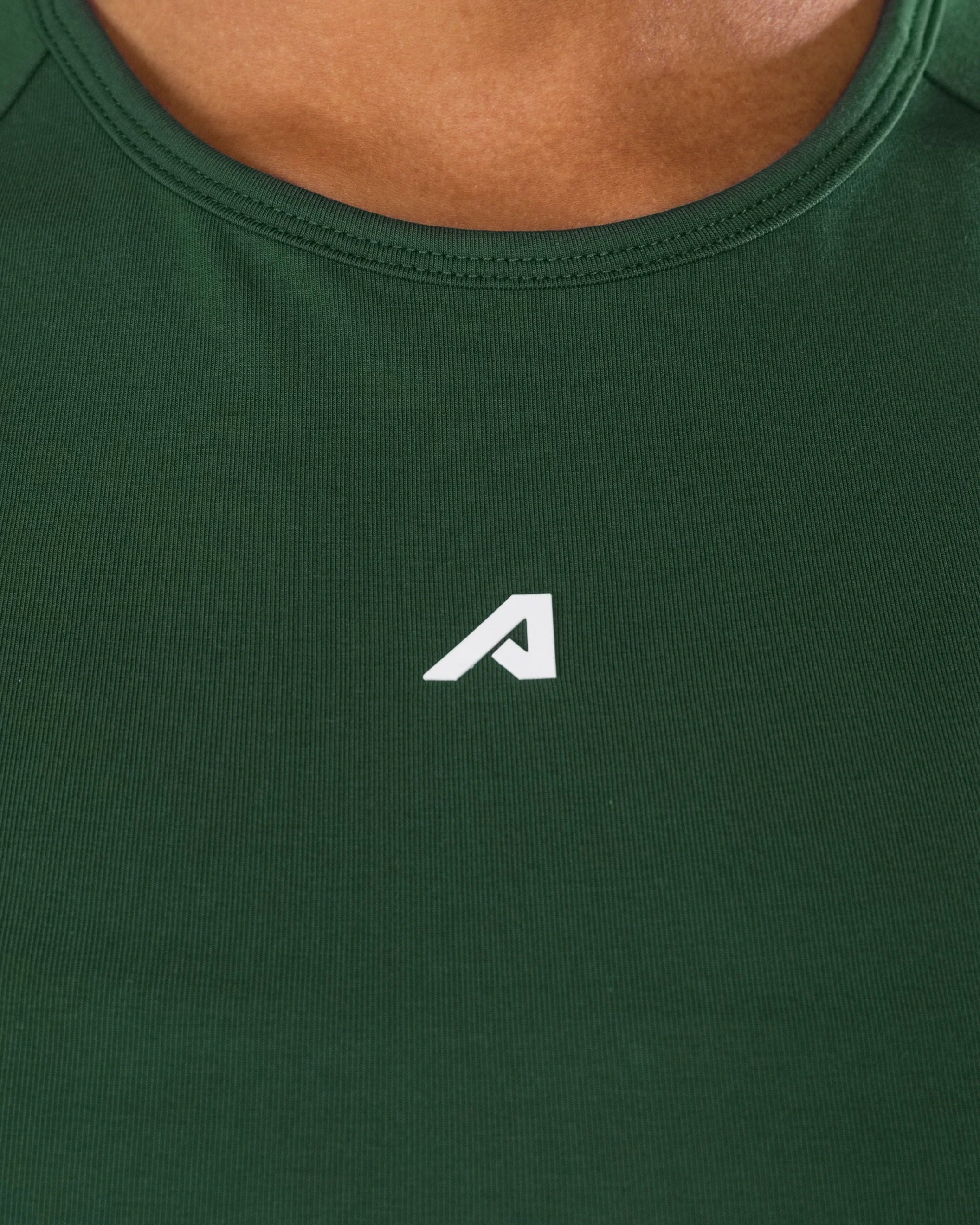 Icon Baby Tee - Court Green - Image 5