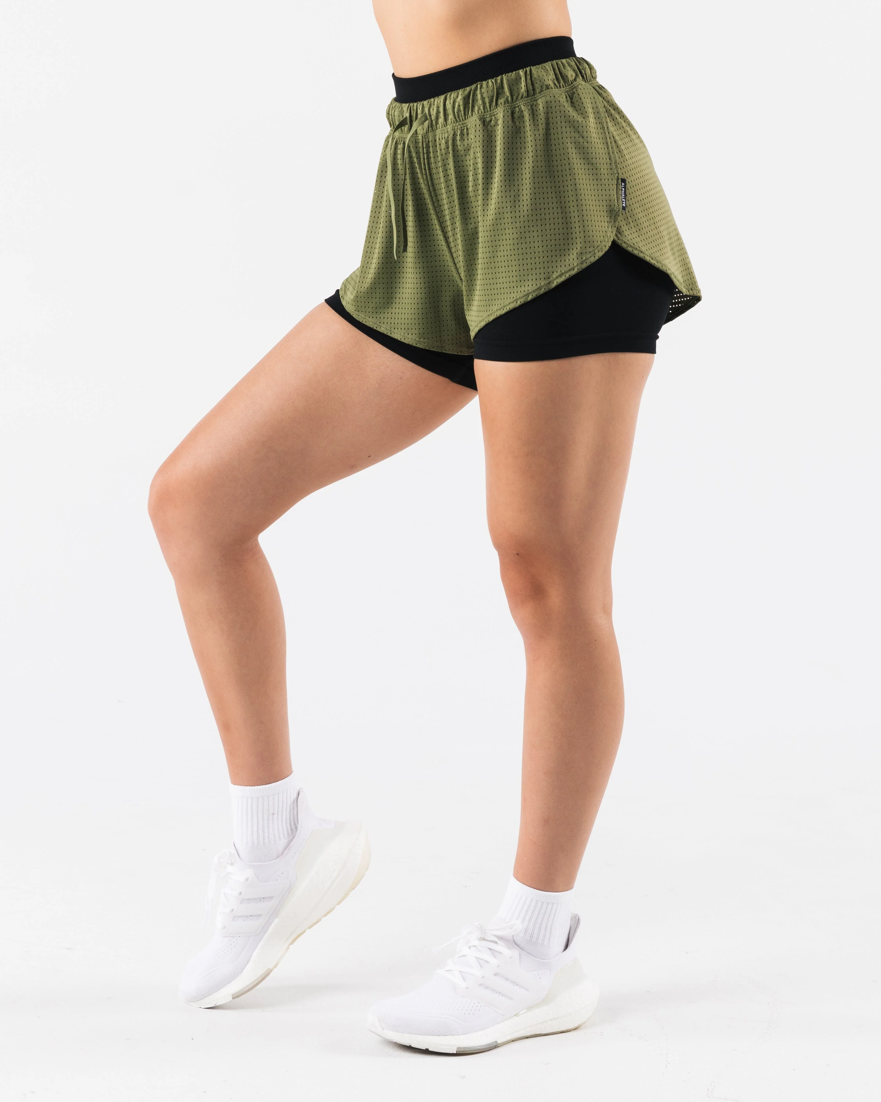 Margo Mesh Short - Agave - Image 4