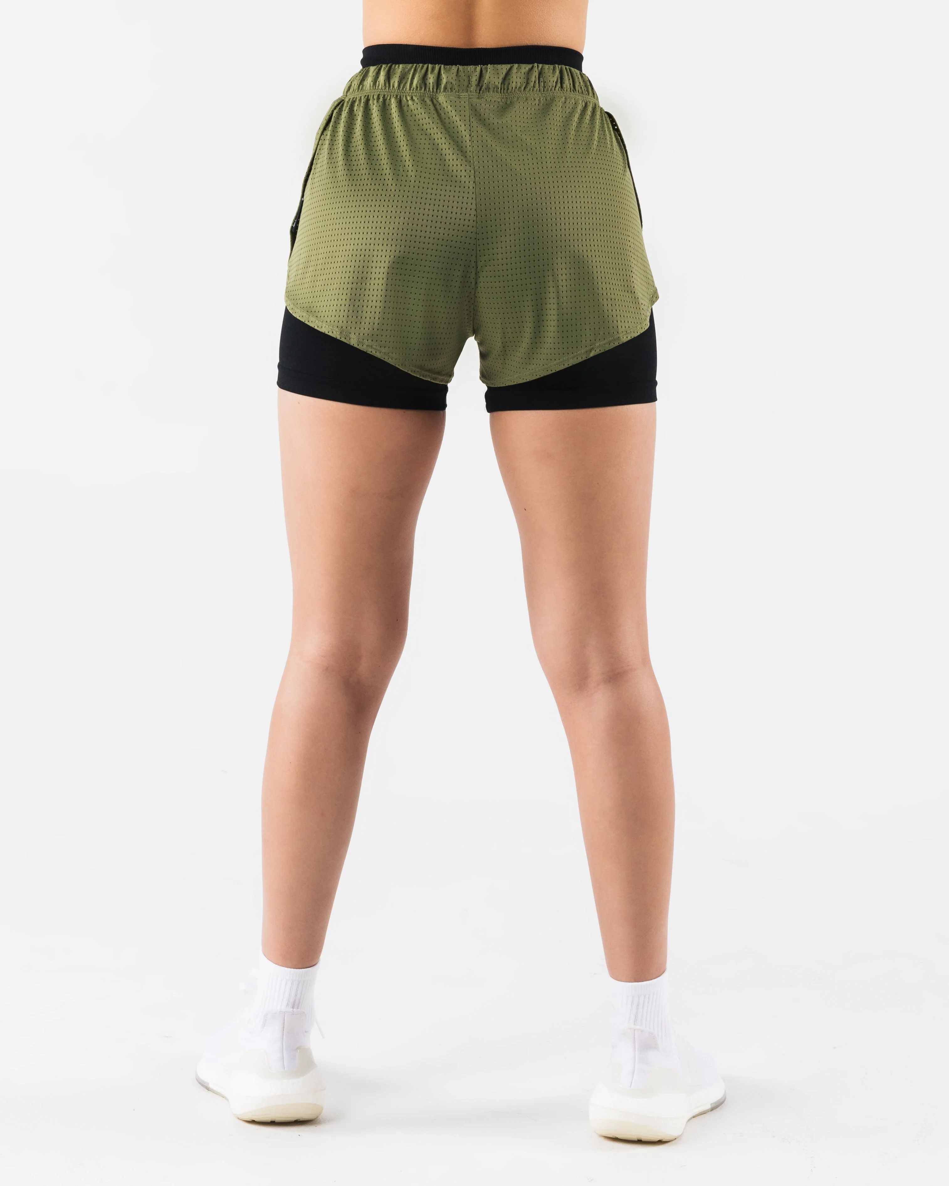 Margo Mesh Short - Agave - Image 5