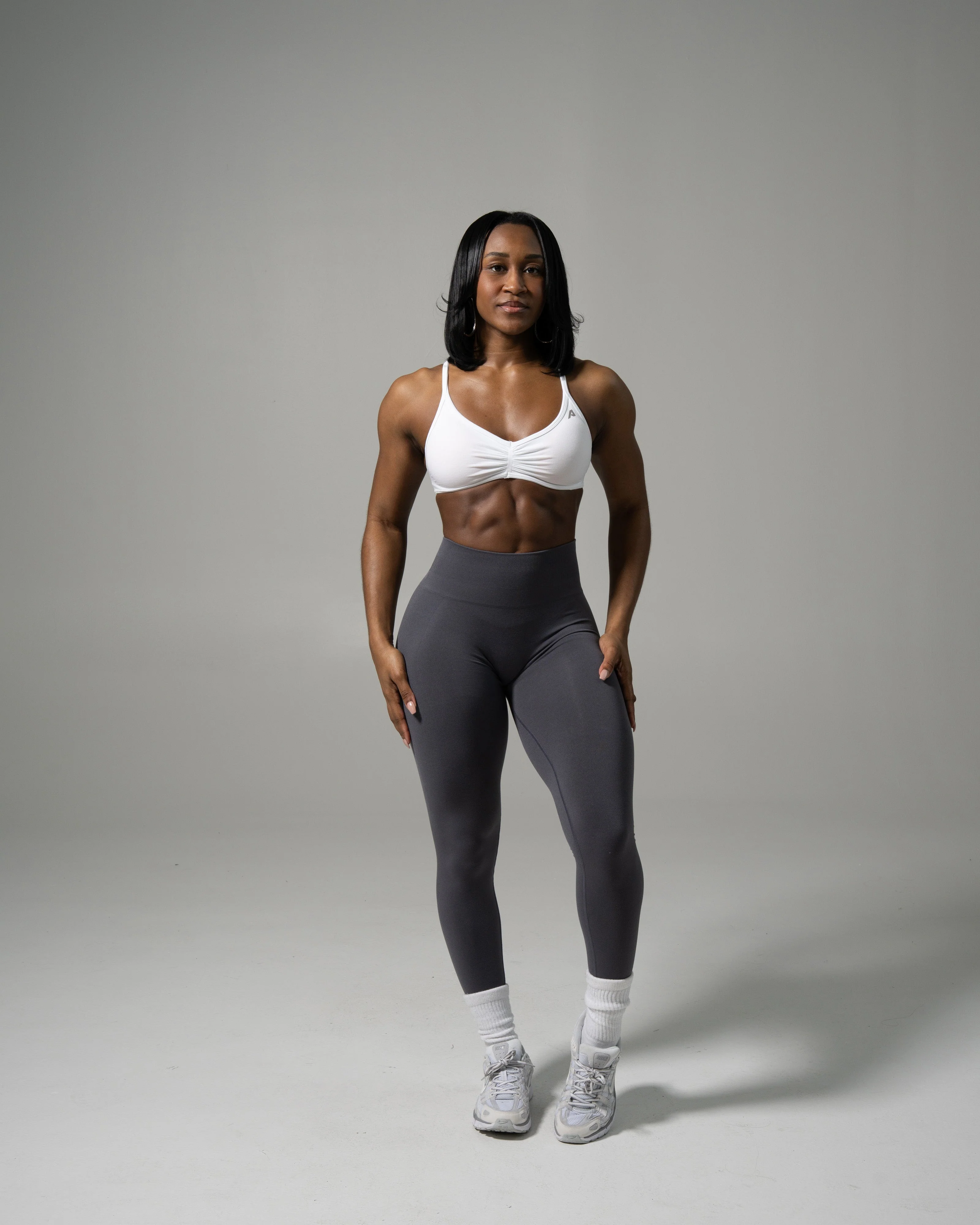 Pump Mid Rise Legging - Thunderstorm - Image 5