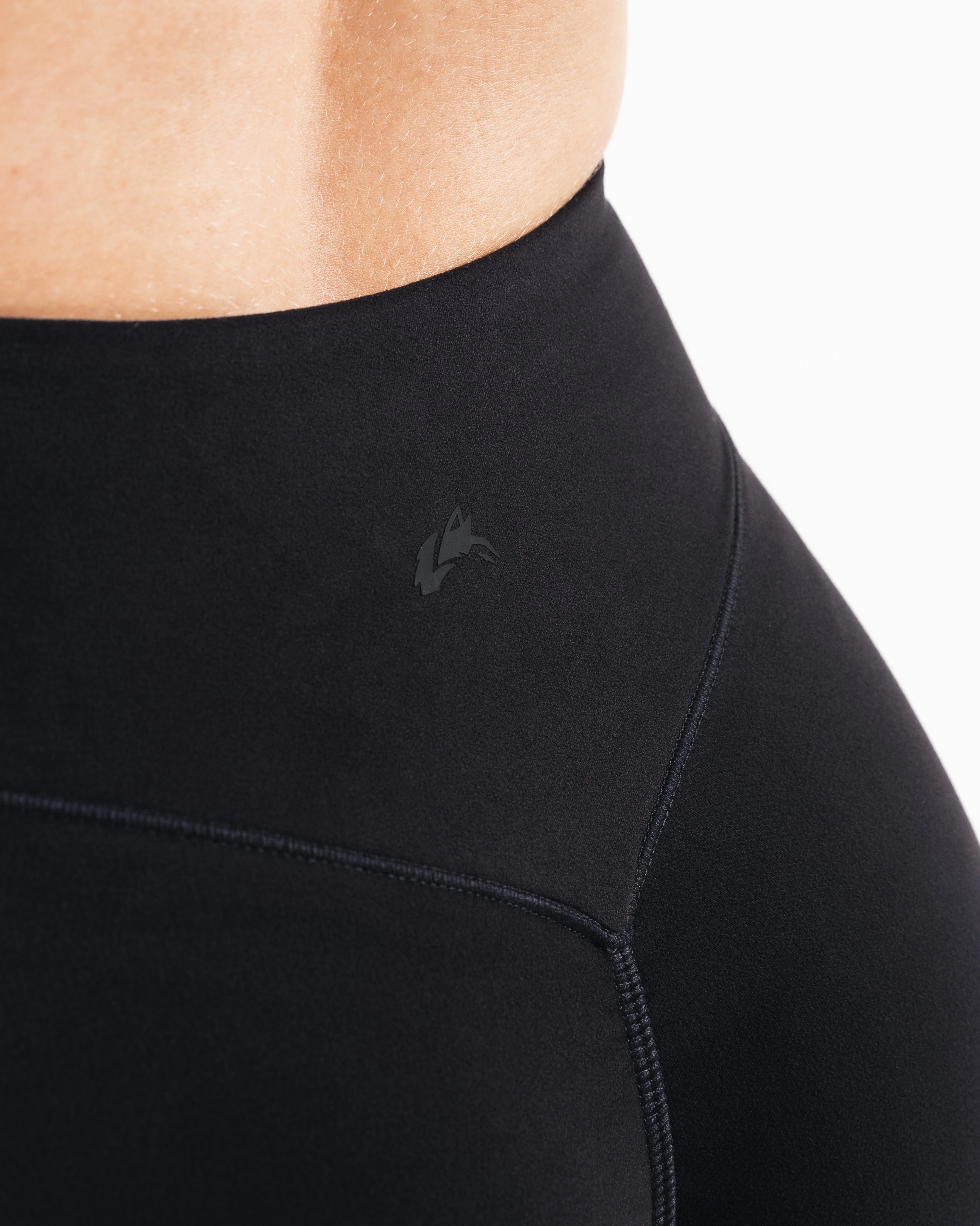 Everyday Core Mid Rise Short - Black - Image 5