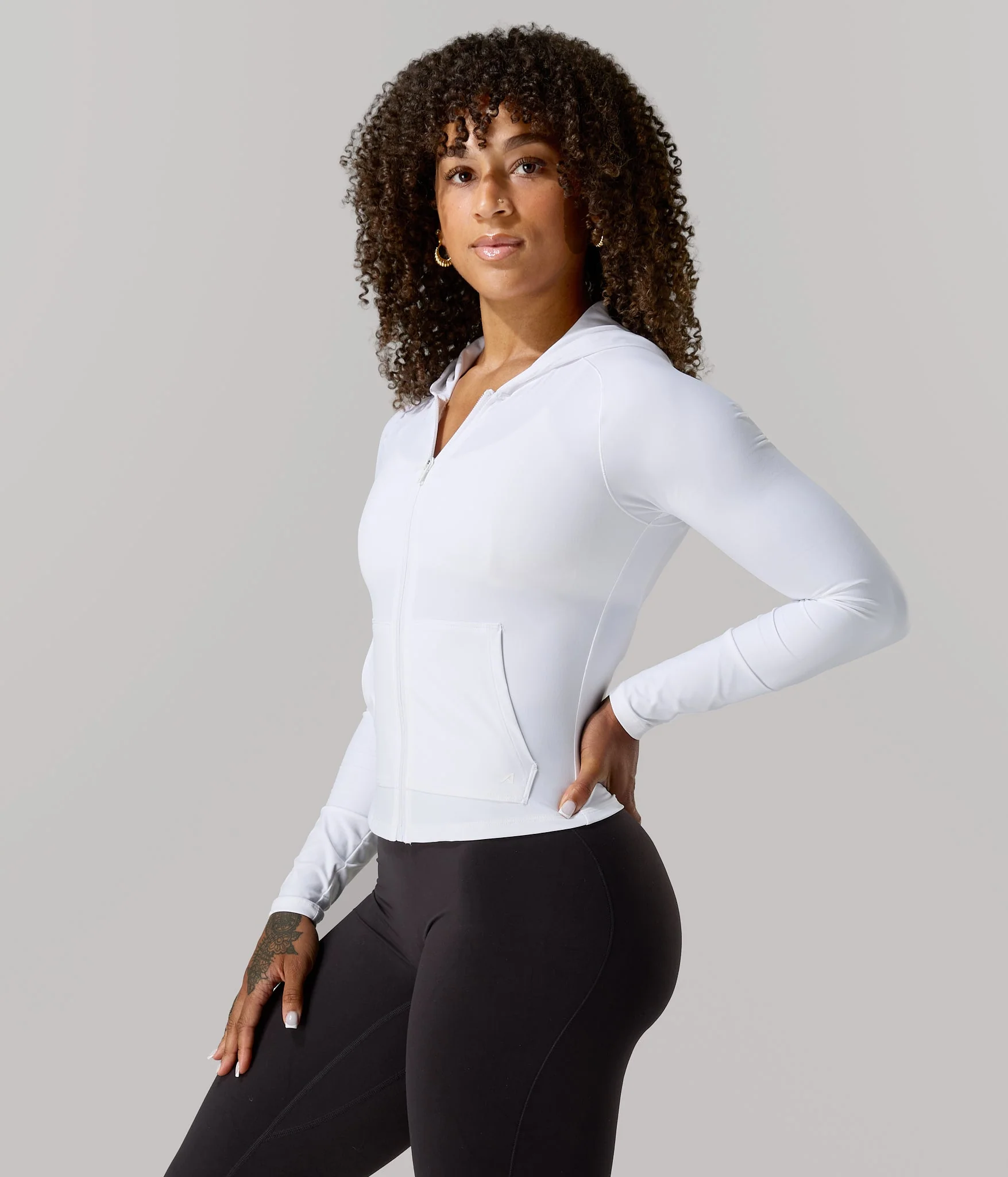Flex Hoodie - White - Image 3