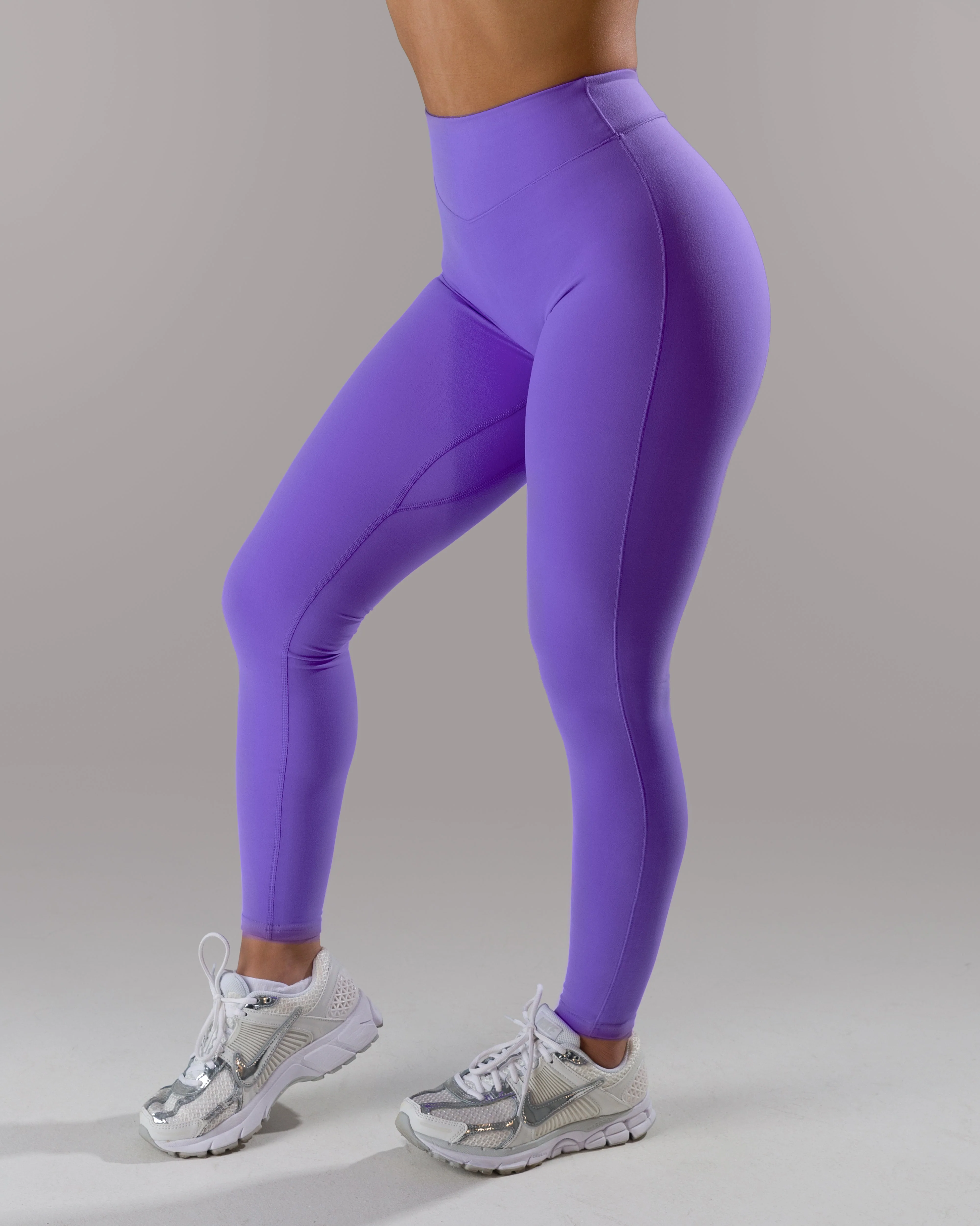 Dip Back Mid Rise Legging - Ultraviolet - Image 3